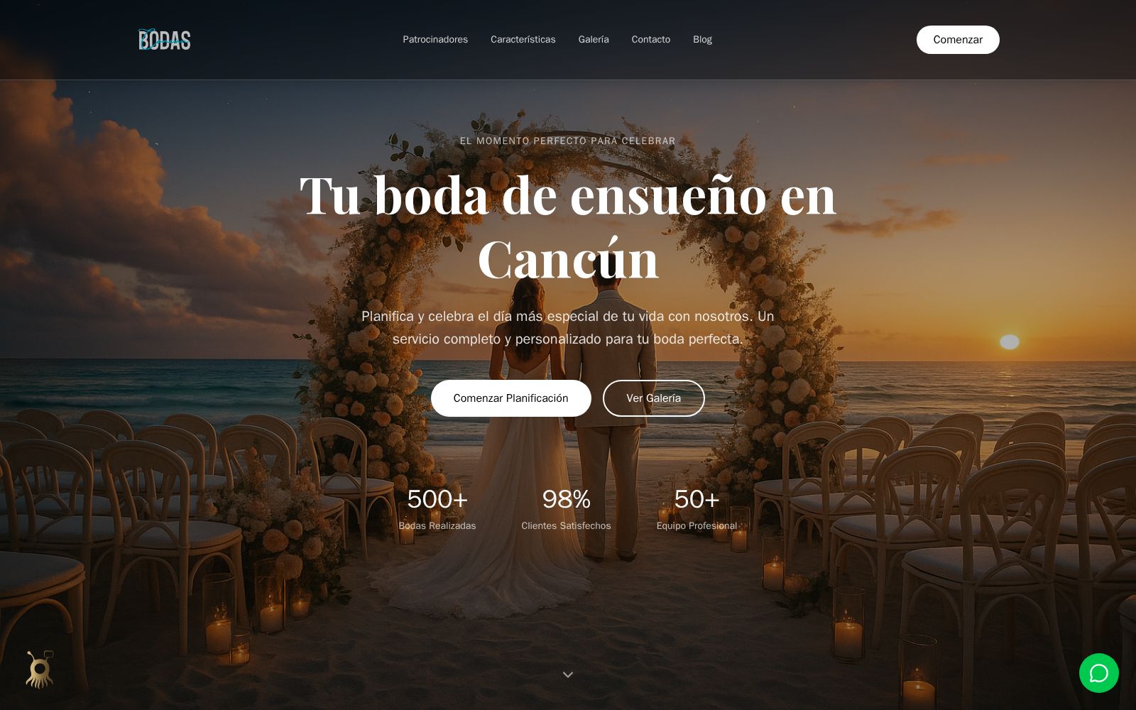 Bodas Cancún — Planificación de bodas